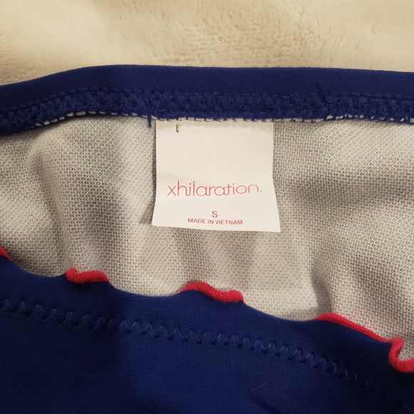 Xhilaration Striped Bikini Top with Bottoms - Picture 3 of 3